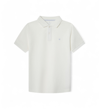 Hackett London Polo com logtipo pequeno branco