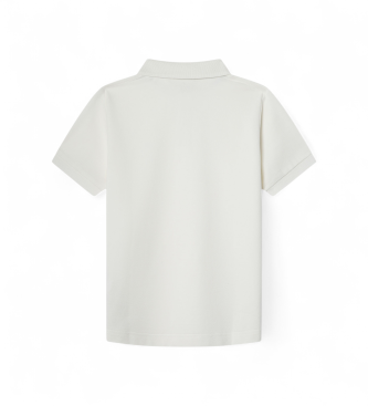 Hackett London Polo com logtipo pequeno branco
