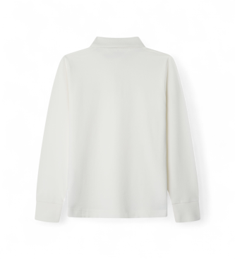 Hackett London Polo com logtipo pequeno branco