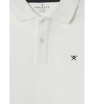 Hackett London Polo com logtipo pequeno branco