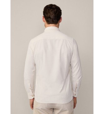 Hackett London Smart Babycord shirt off-white ecru