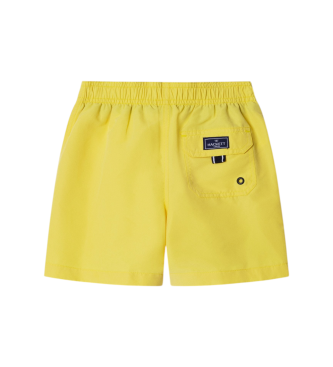 Hackett London Fato de banho s�lido amarelo