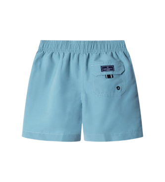 Hackett London Solid blue swimming costume