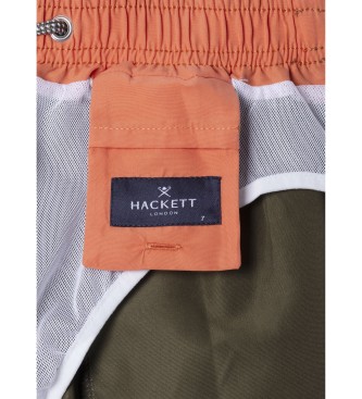 Hackett London Fato de banho verde s�lido
