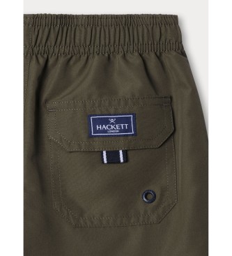 Hackett London Fato de banho verde s�lido