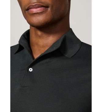 Hackett London Polo in seta verde