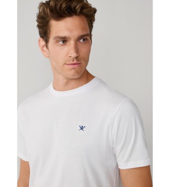 Hackett London T-shirt with classic fit logo white