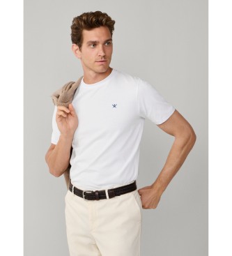 Hackett London T-shirt with classic fit logo white