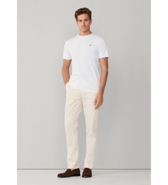 Hackett London T-shirt with classic fit logo white