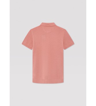 Hackett London Polo Stop Start naranja