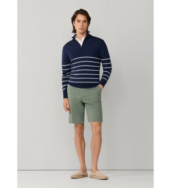 Hackett London Maglia a righe blu navy
