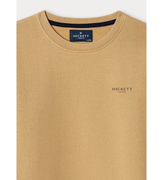 Hackett London Alpine Print beige sweatshirt