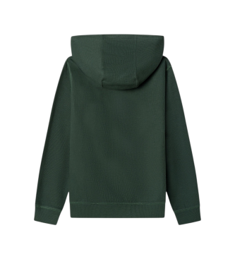 Hackett London Green Rib hoodie