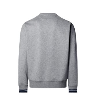 Hackett London Sweat Lrc Flag Crew gris