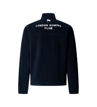 Hackett London Sweat polaire bleu marine