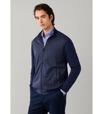 Hackett London Sweat hybride marine