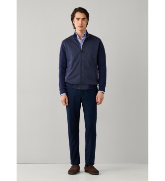 Hackett London Sweat hybride marine