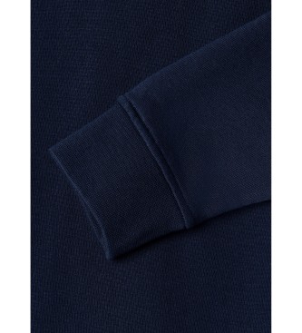 Hackett London Moletom Sports Logo Crew marinho