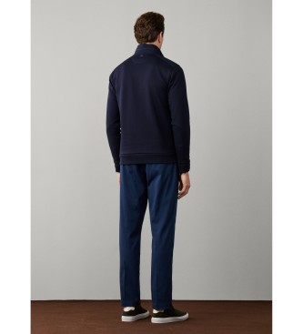 Hackett London Casaco Hybrid azul-marinho