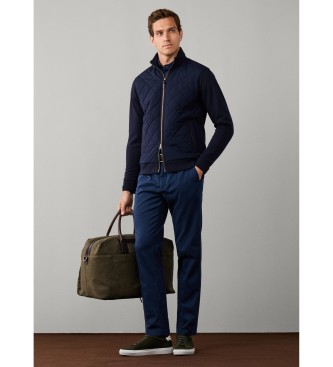 Hackett London Casaco Hybrid azul-marinho