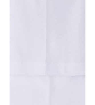 Hackett London Maglietta Swim Trim Island bianca