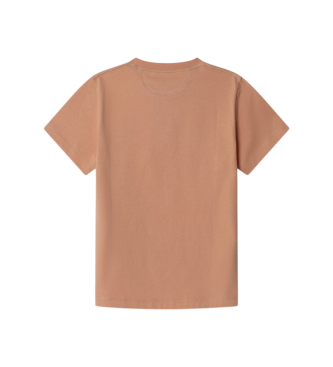 Hackett London Camiseta Swim Island naranja