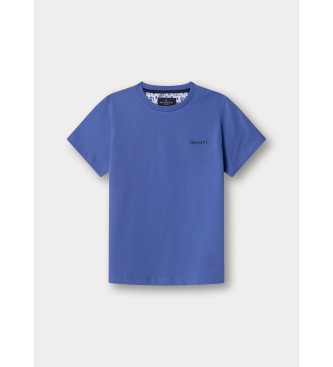Hackett London Swim Trim Island Blue T-Shirt