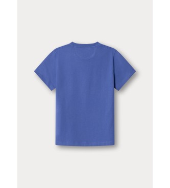 Hackett London Swim Trim Island Blue T-Shirt