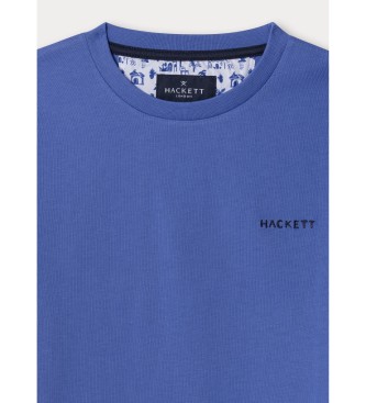 Hackett London Swim Trim Island Blue T-Shirt