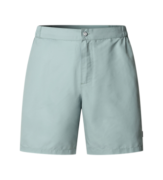 Hackett London Getailleerd effen zwempak groen