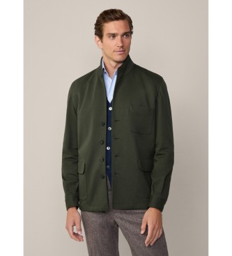 Hackett London Giacca verde Teba