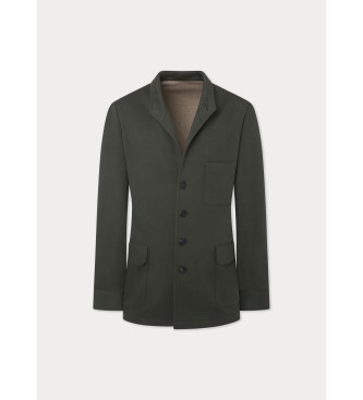 Hackett London Giacca verde Teba