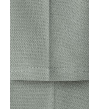 Hackett London Maglietta Texture verde