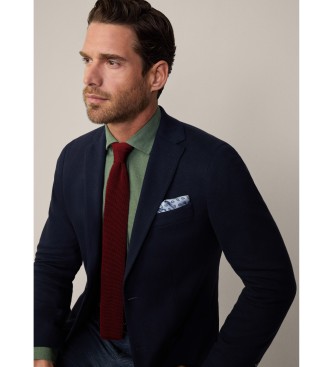 Hackett London Amerikanischer Marineblazer mit Struktur