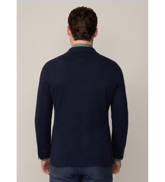 Hackett London Americana Textured marino