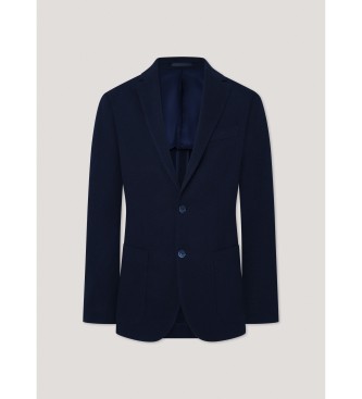 Hackett London Amerikanischer Marineblazer mit Struktur