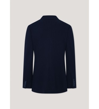 Hackett London Amerikanischer Marineblazer mit Struktur