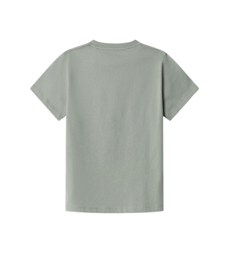 Hackett London T-shirt logo tigre vert