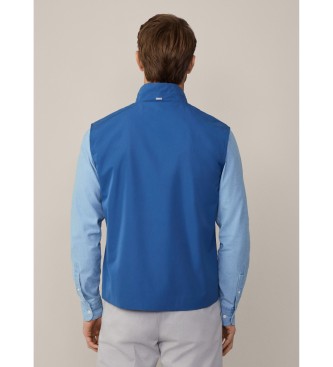 Hackett London Gilet de voyage bleu