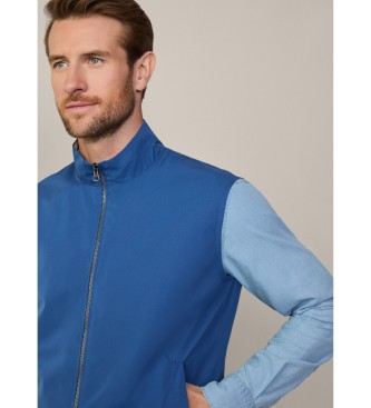 Hackett London Gilet de voyage bleu