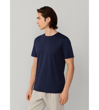Hackett London Klassiek navy t-shirt voor op reis