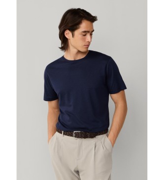 Hackett London Klassiek navy t-shirt voor op reis