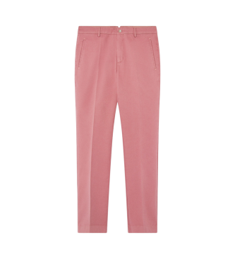 Hackett London Pantaloni in tricotina rosa