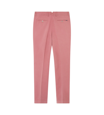 Hackett London Pantaloni in tricotina rosa