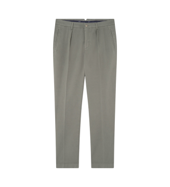 Hackett London Pantalon Tricotine vert