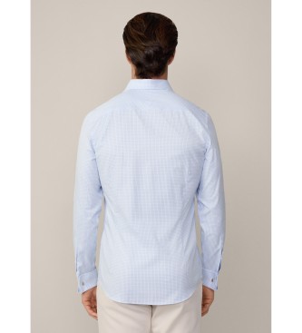 Hackett London Srajca iz sukna Graph Shirt blue