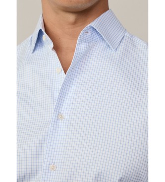 Hackett London Srajca iz sukna Graph Shirt blue