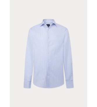 Hackett London Srajca iz sukna Graph Shirt blue