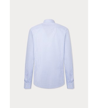 Hackett London Srajca iz sukna Graph Shirt blue