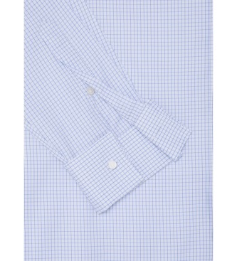 Hackett London Srajca iz sukna Graph Shirt blue